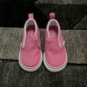 Toddler slip on Vans